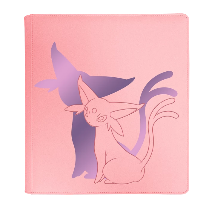 Ultra Pro Pokémon Espeon Elite Series 12-Pocket Zippered PRO-Binder – 480 Karten