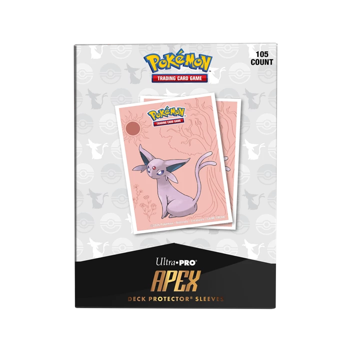 Ultra Pro Pokémon Espeon APEX Deck Protector Sleeves – 105 Stück