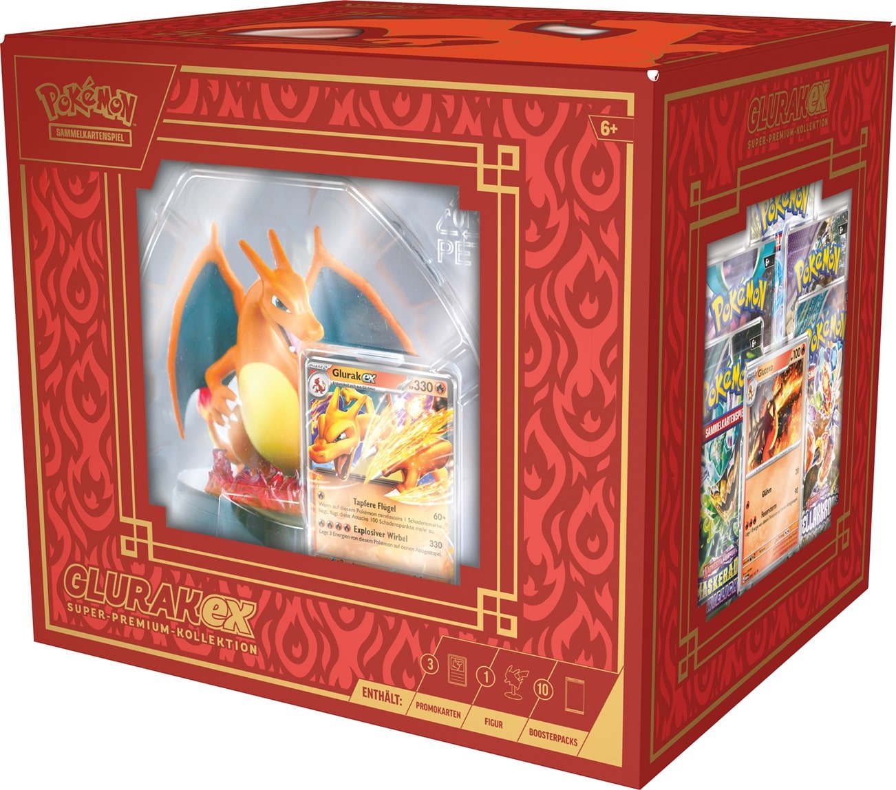 Pokémon – Glurak ex Super-Premium-Kollektion (Deutsch)