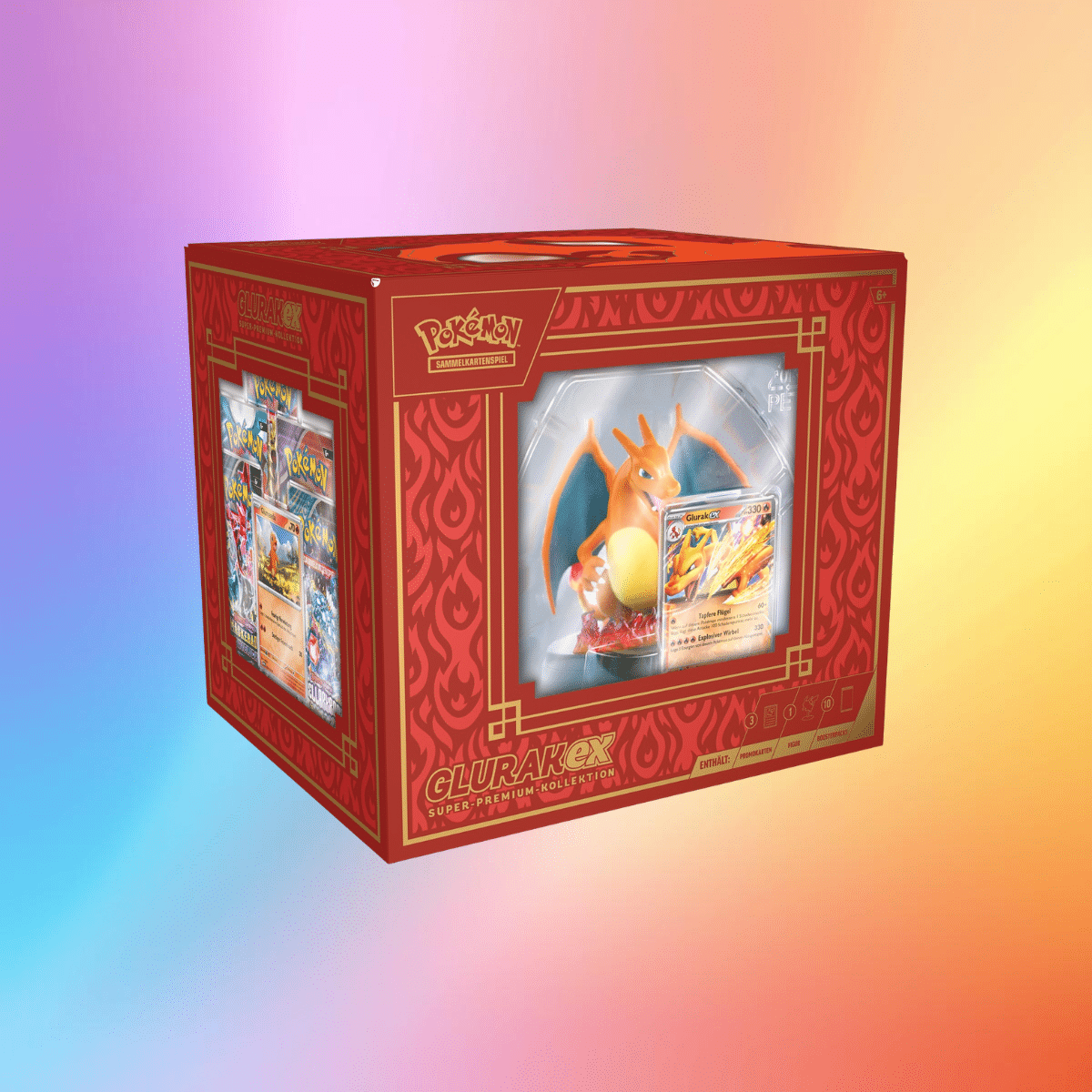 Pokémon – Glurak ex Super-Premium-Kollektion (Deutsch)