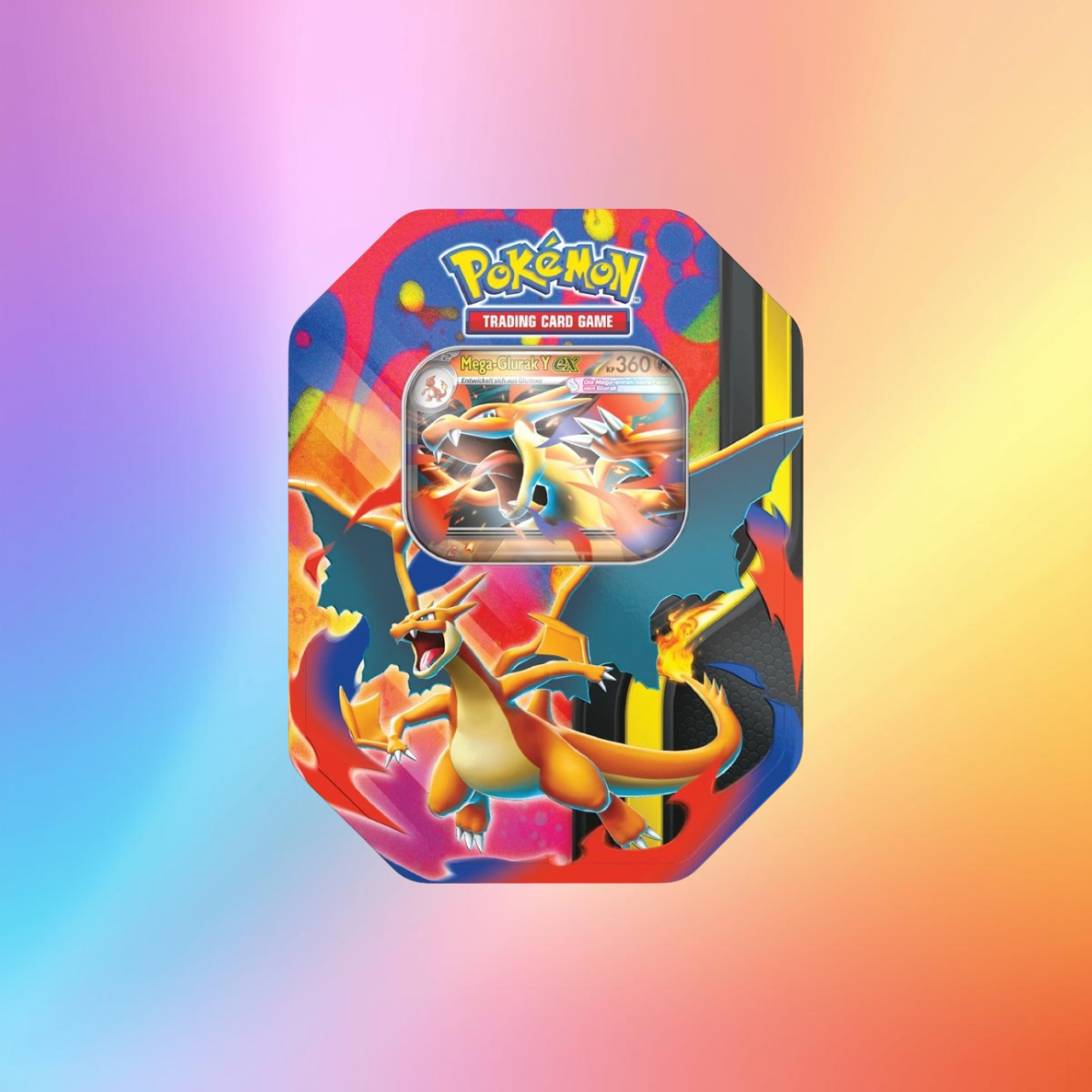 Pokémon – Tin-Box Mega-Glurak-ex (Deutsch)