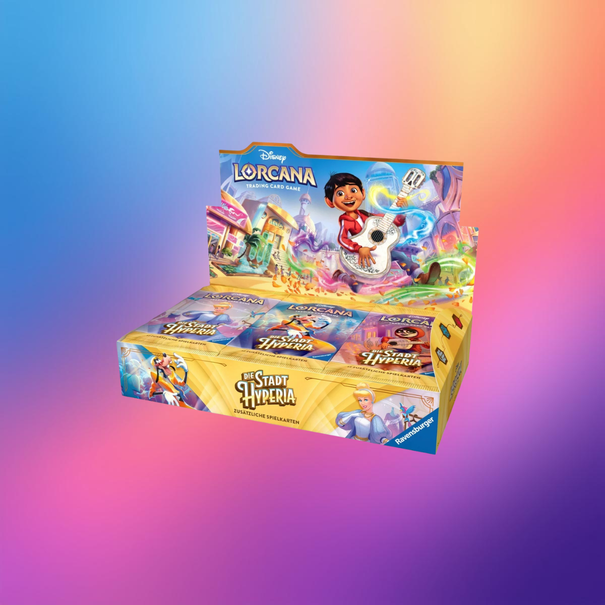 Disney Lorcana – Die Stadt Hyperia – Display (Deutsch)
