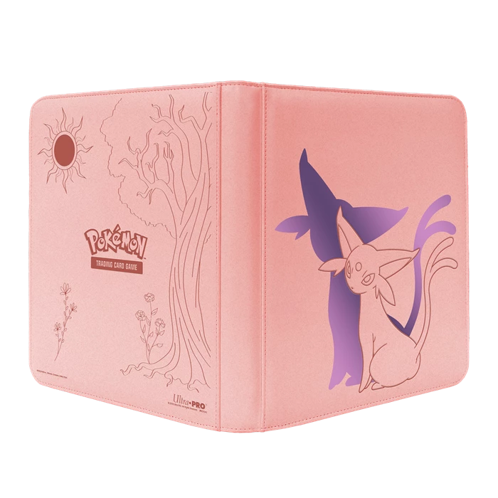 Ultra Pro Pokémon Espeon Elite Series 12-Pocket Zippered PRO-Binder – 480 Karten
