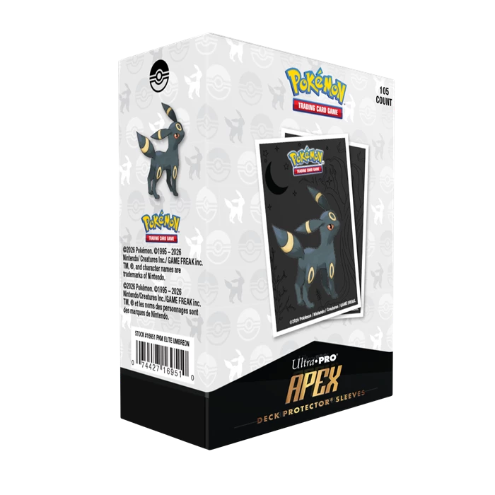 Ultra Pro Pokémon Umbreon APEX Deck Protector Sleeves – 105 Stück