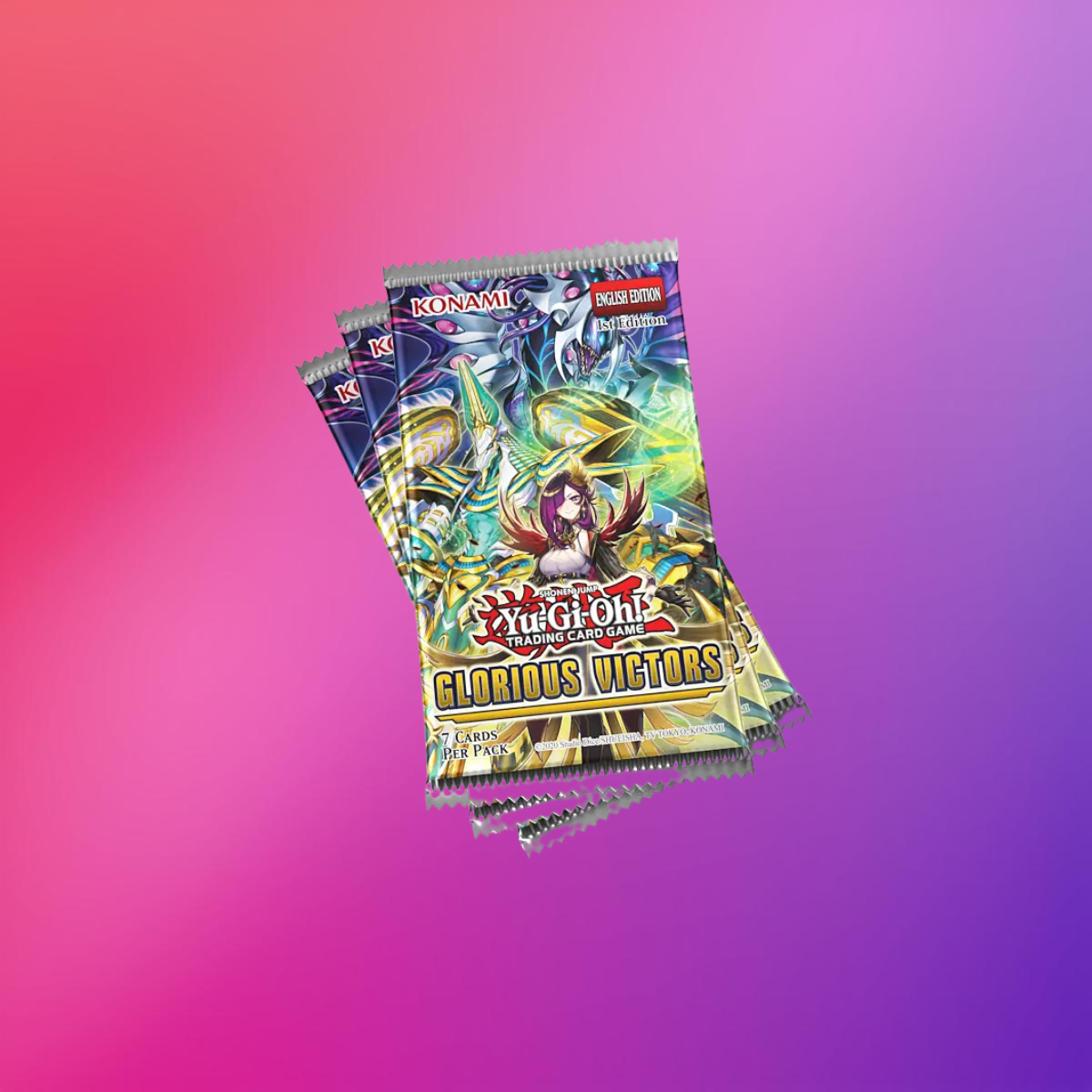 Yu-Gi-Oh! – Glorious Victors – Booster Display (Englisch)