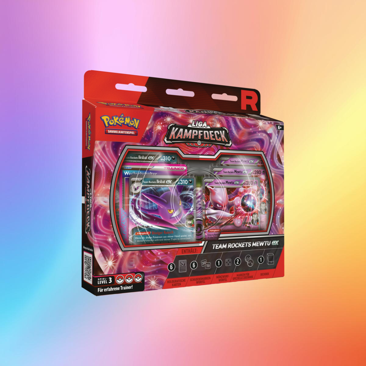 Pokémon TCG - League Battle Deck Team Rocket's Mewtwo-ex (German)
