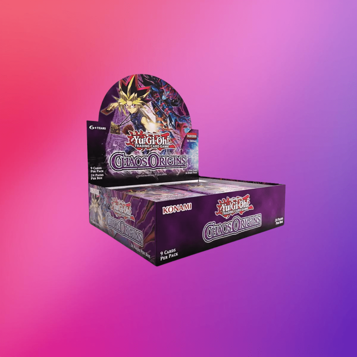 Yu-Gi-Oh! Chaos Origins – Booster Display (Englisch)