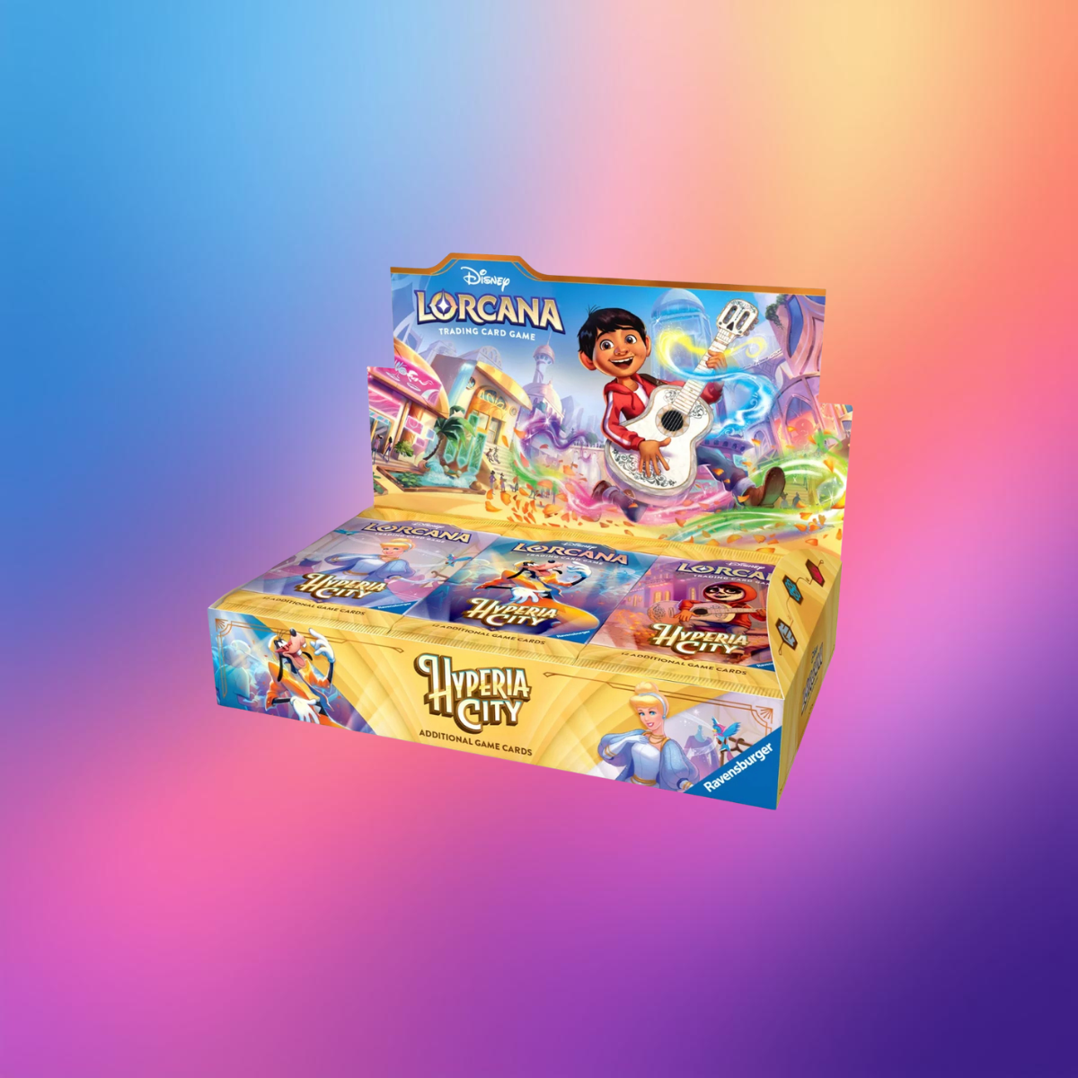 Disney Lorcana – Hyperia City – Display (Englisch)