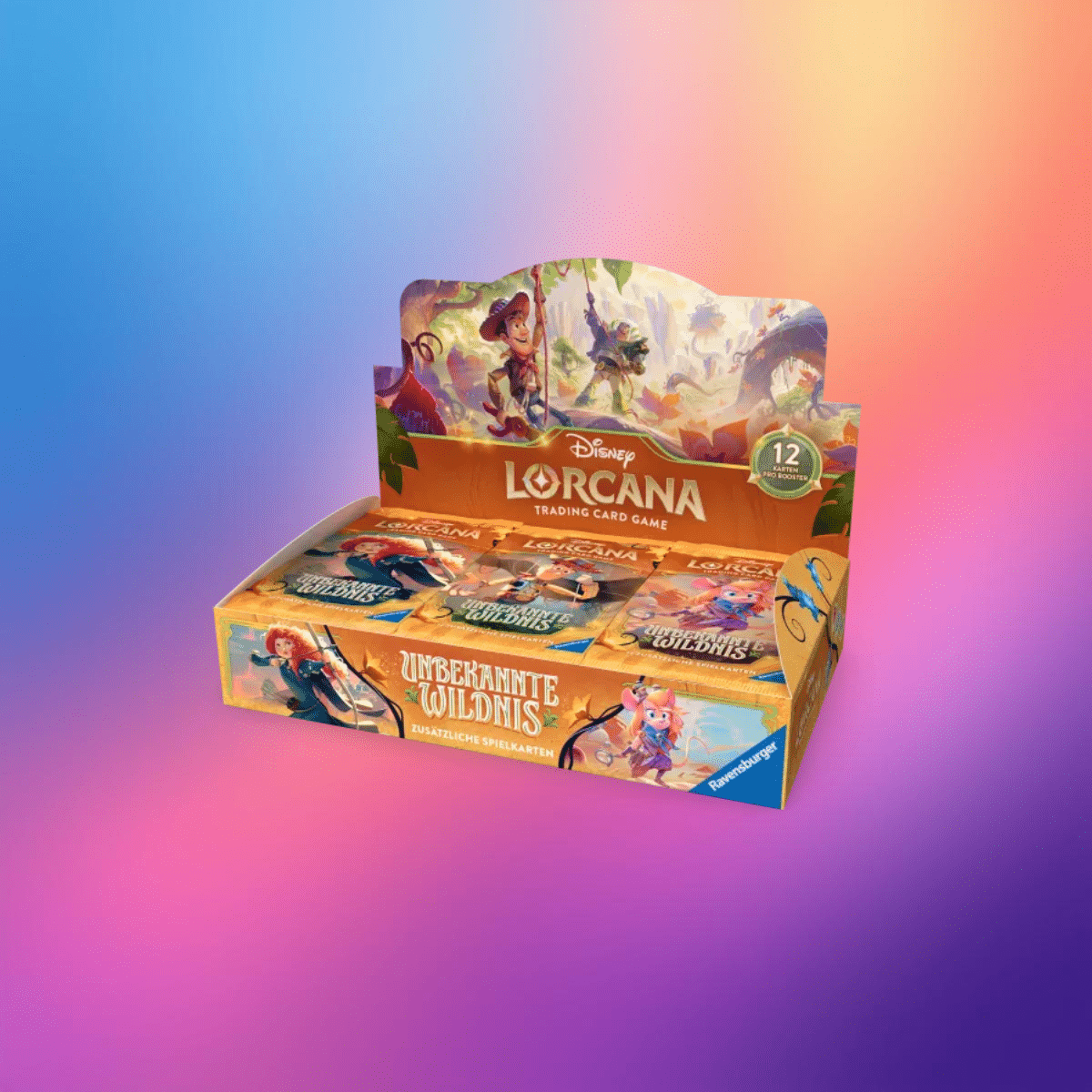 Disney Lorcana – Unbekannte Wildnis – Display (Deutsch)