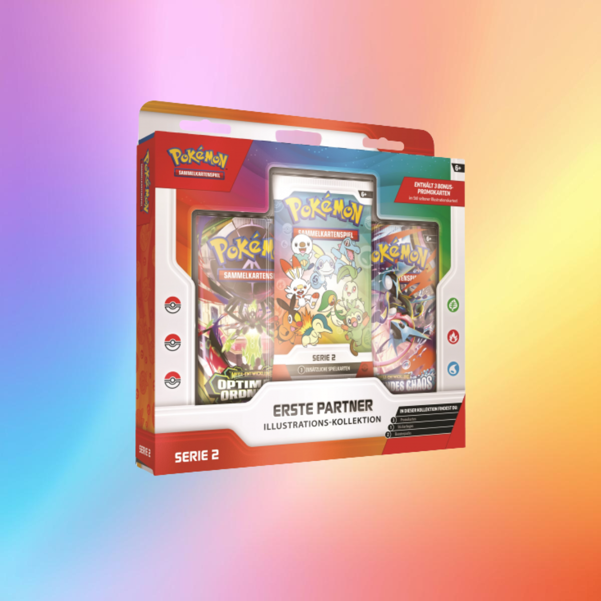 Pokémon – Erste Partner Illustrations-Kollektion Serie 2 (Deutsch)