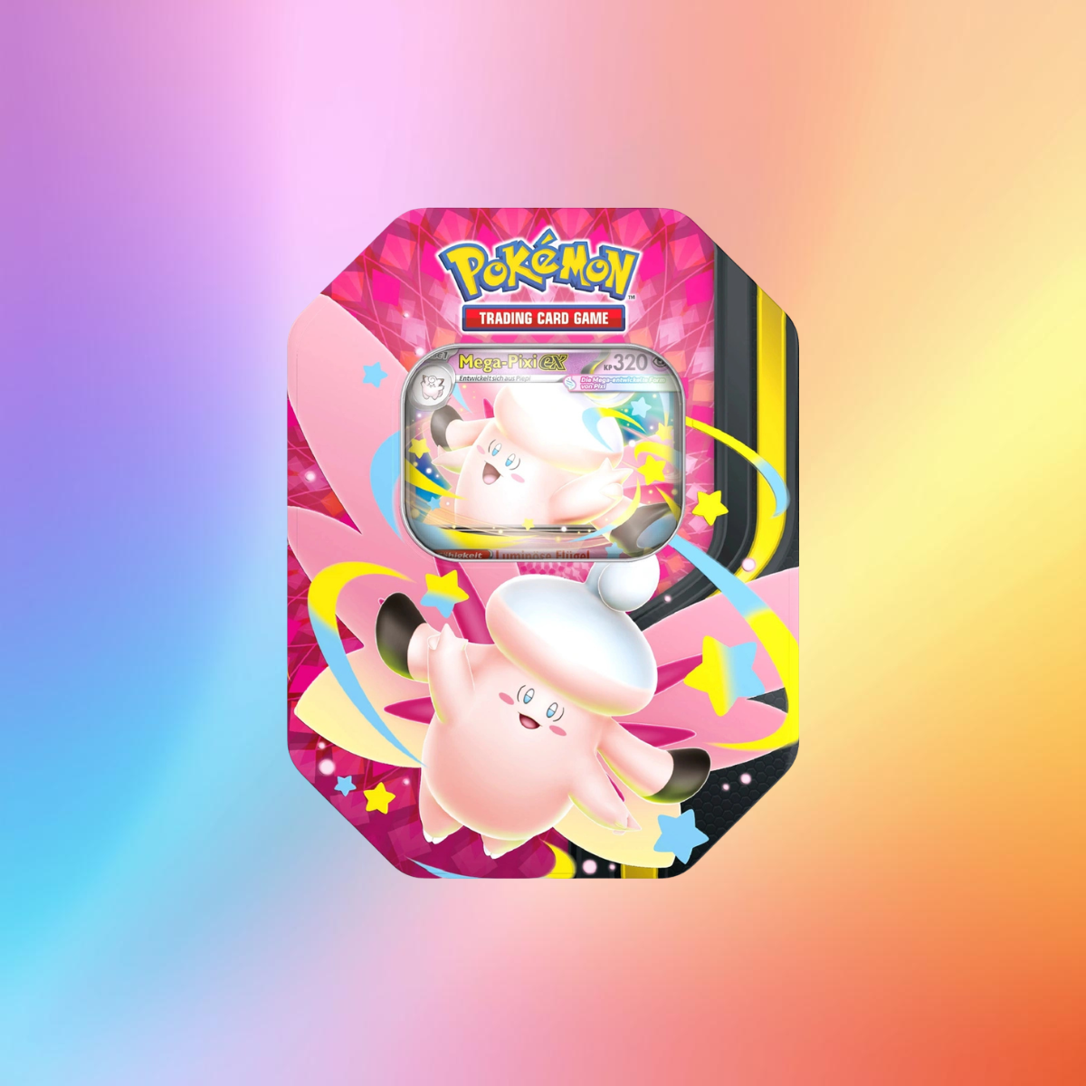 Pokémon – Mega-Mondschein – Tin 129 Mega-Pixi ex (Deutsch)