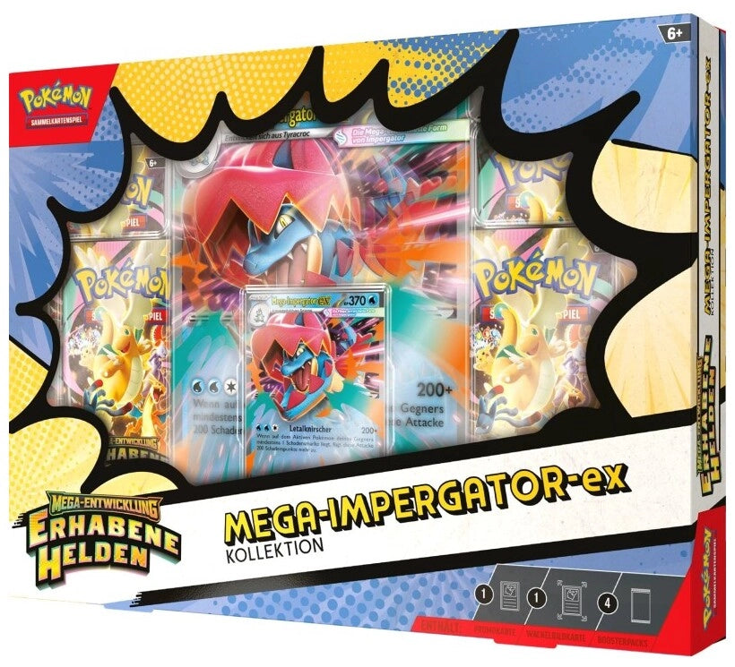 Pokémon – Kollektion Mega-Entwicklung – Erhabene Helden (Deutsch)